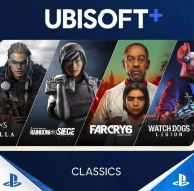 UBISOFT+ CLASSICS PlayStation PS 1 мес ТУРЦИЯ