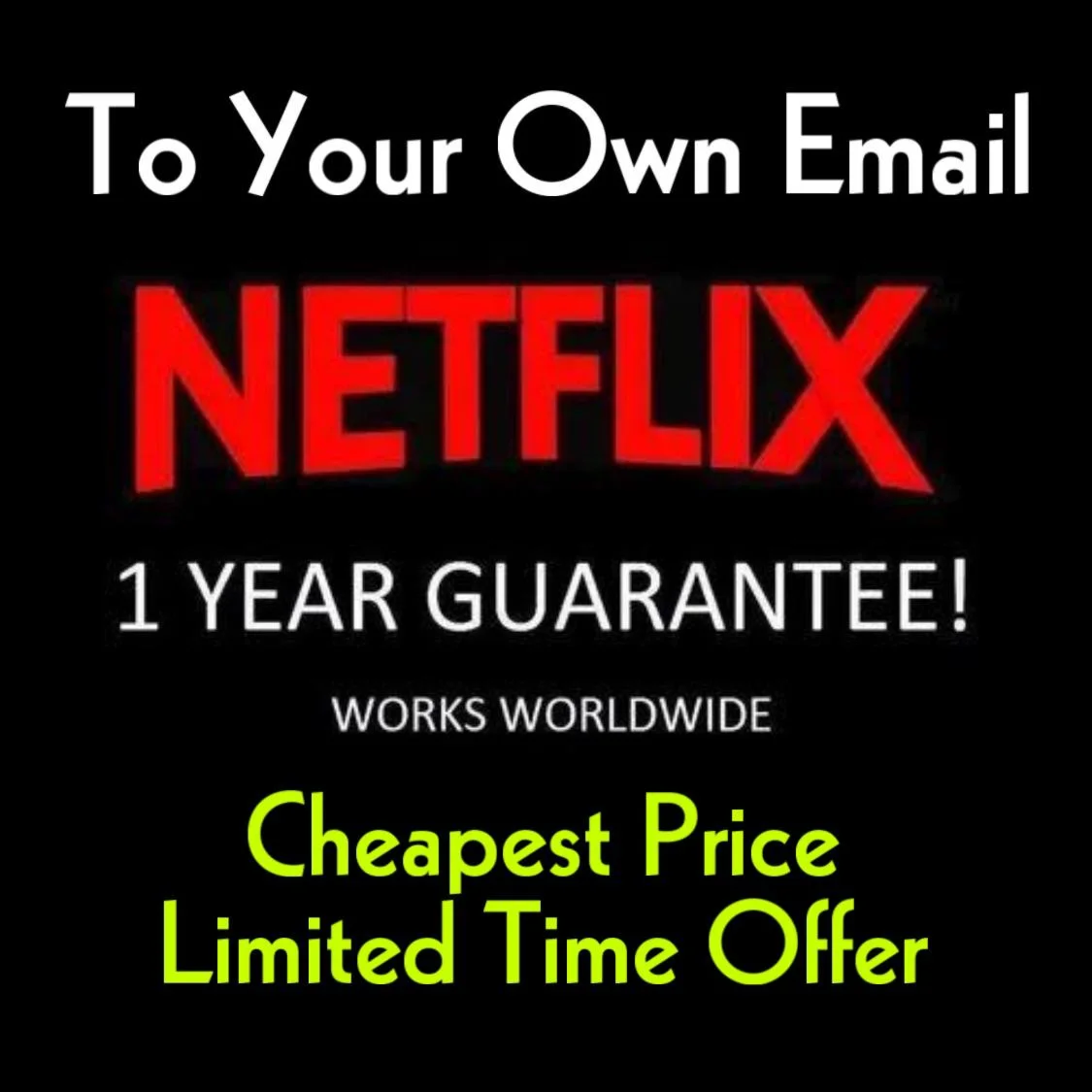 Netflix Premium 4K 5 Screens 1 год (НА ВАШ ЭЛЕКТРОННЫЙ
