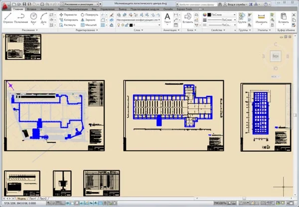 Молниезащита логистического центра