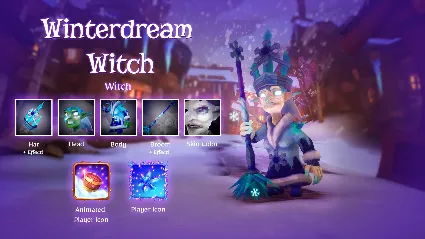 Witch It - Winterdream Witch Skin Pack 💎 STEAM РОССИЯ