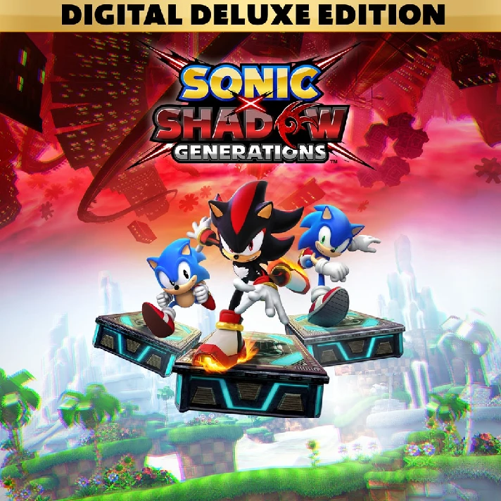 SONIC X SHADOW GENERATIONS Digital Deluxe Edition PS4 P