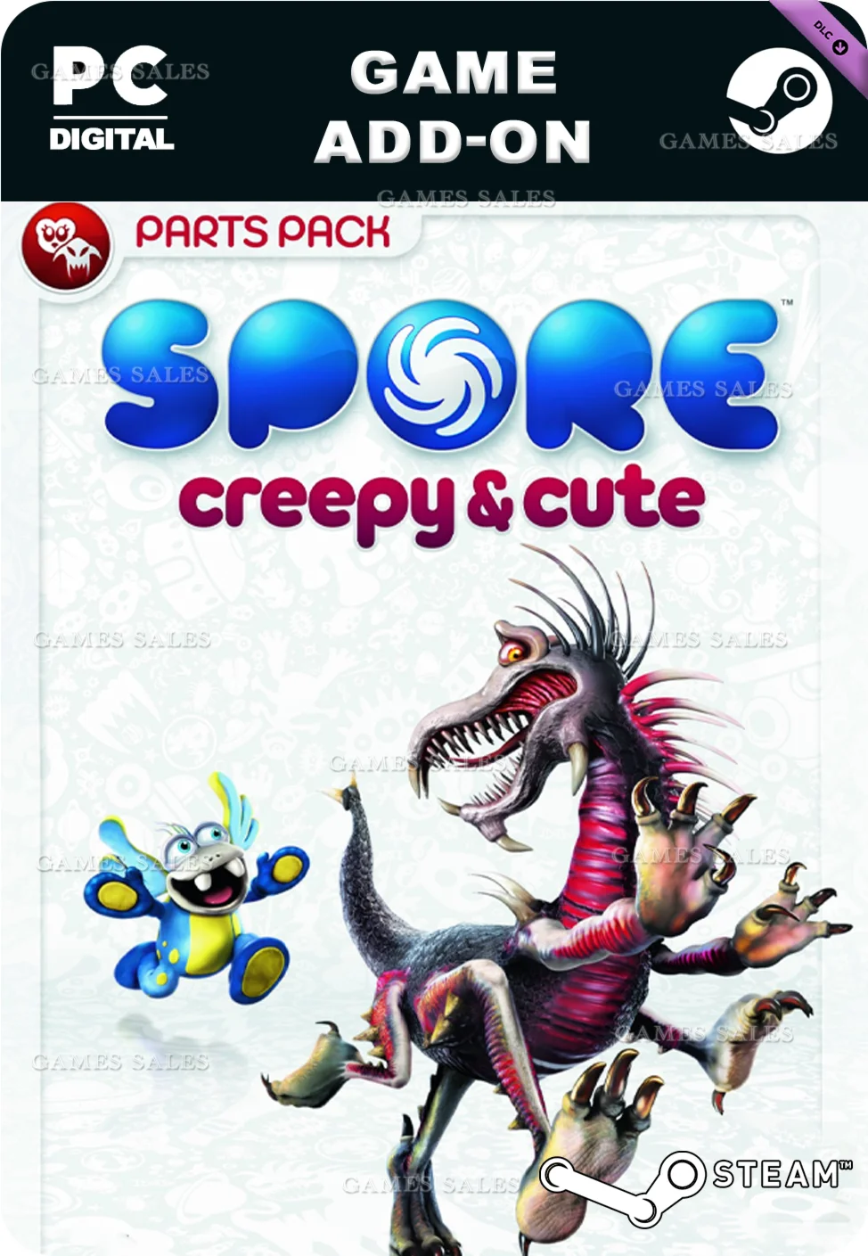 SPORE CREEPY & CUTE PARTS PACK DLCSTEAM GIFT????АВТО