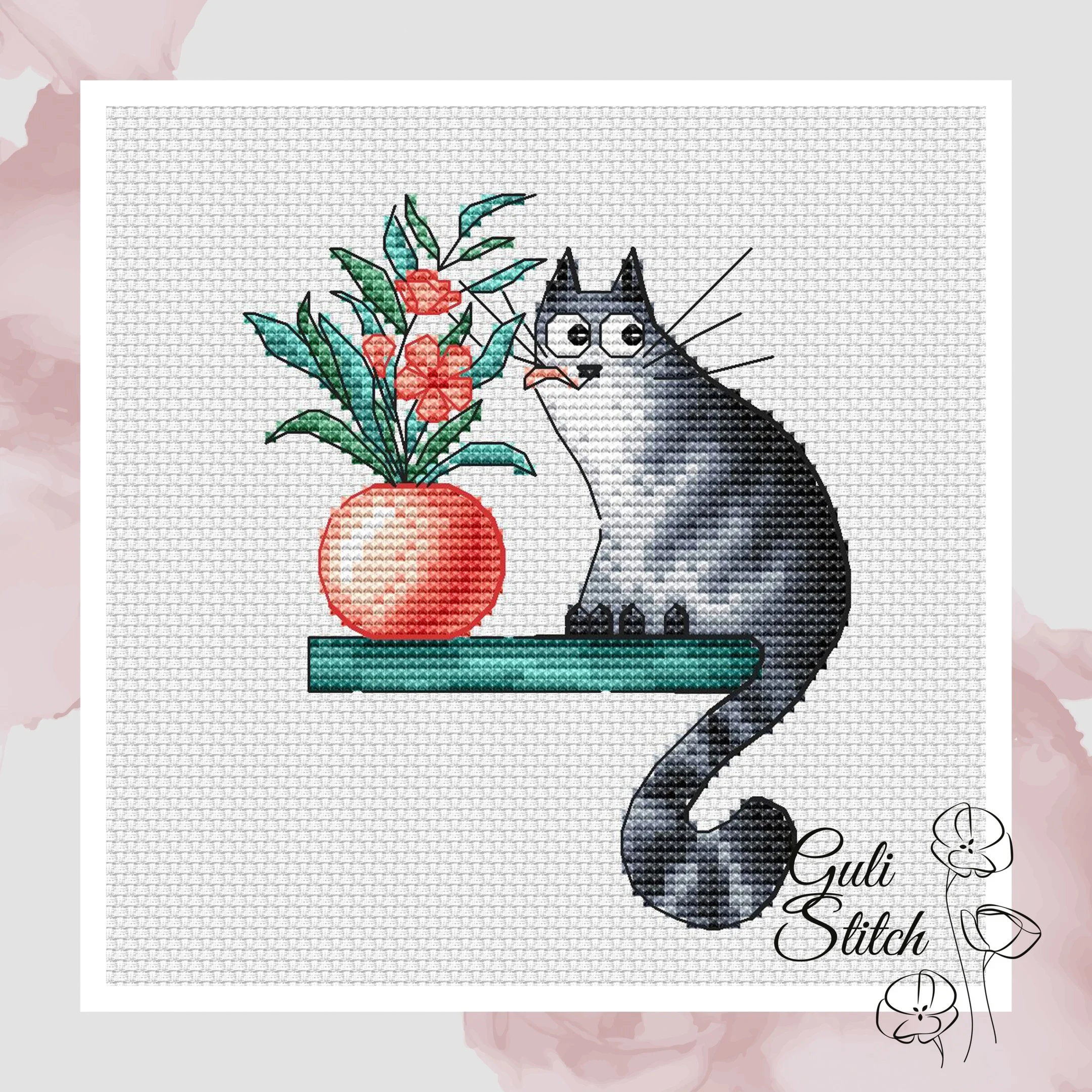 Схема для вышивки крестом  