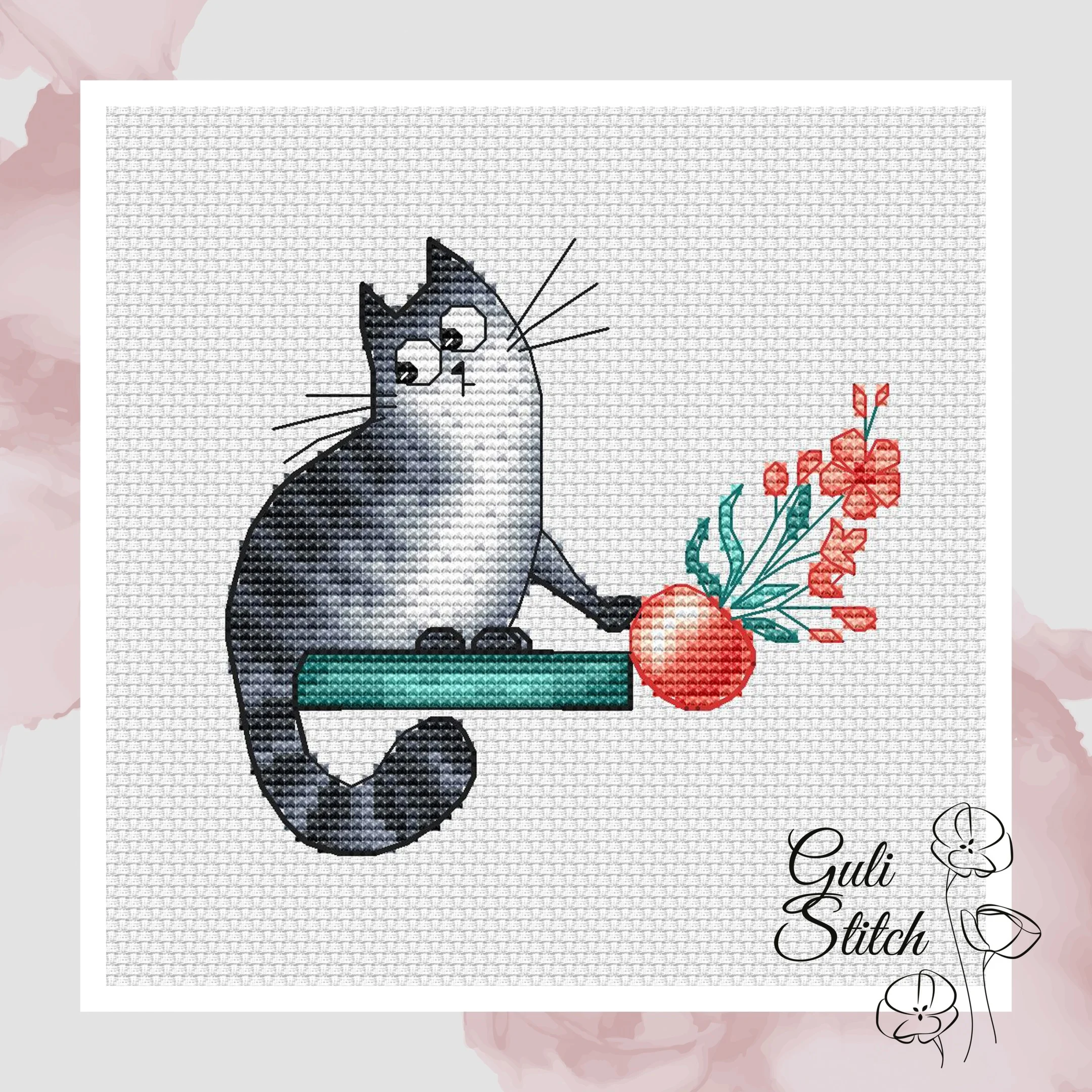 Схема для вышивки крестом 