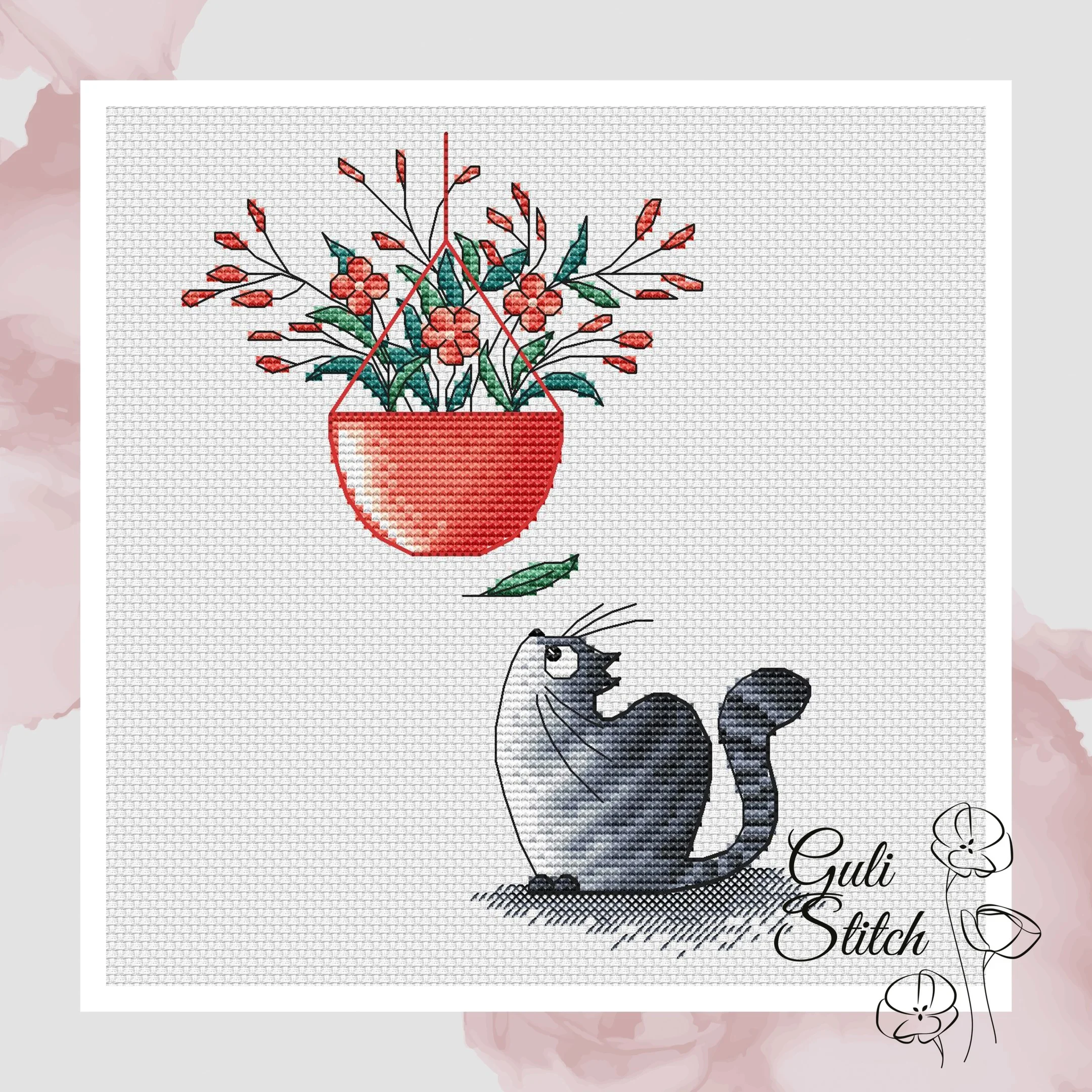 Схема для вышивки крестом 