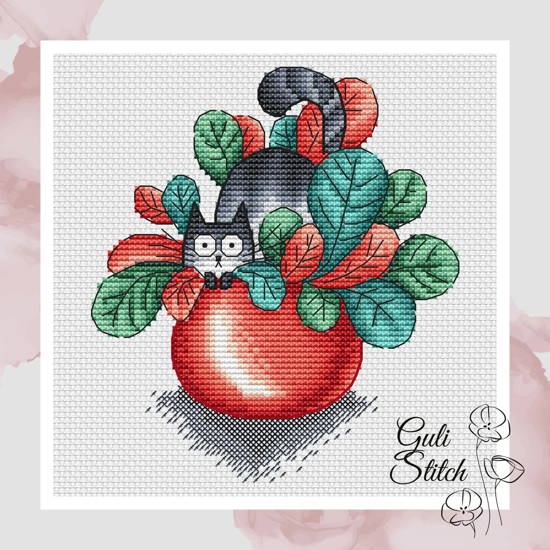 Схема для вышивки крестом 