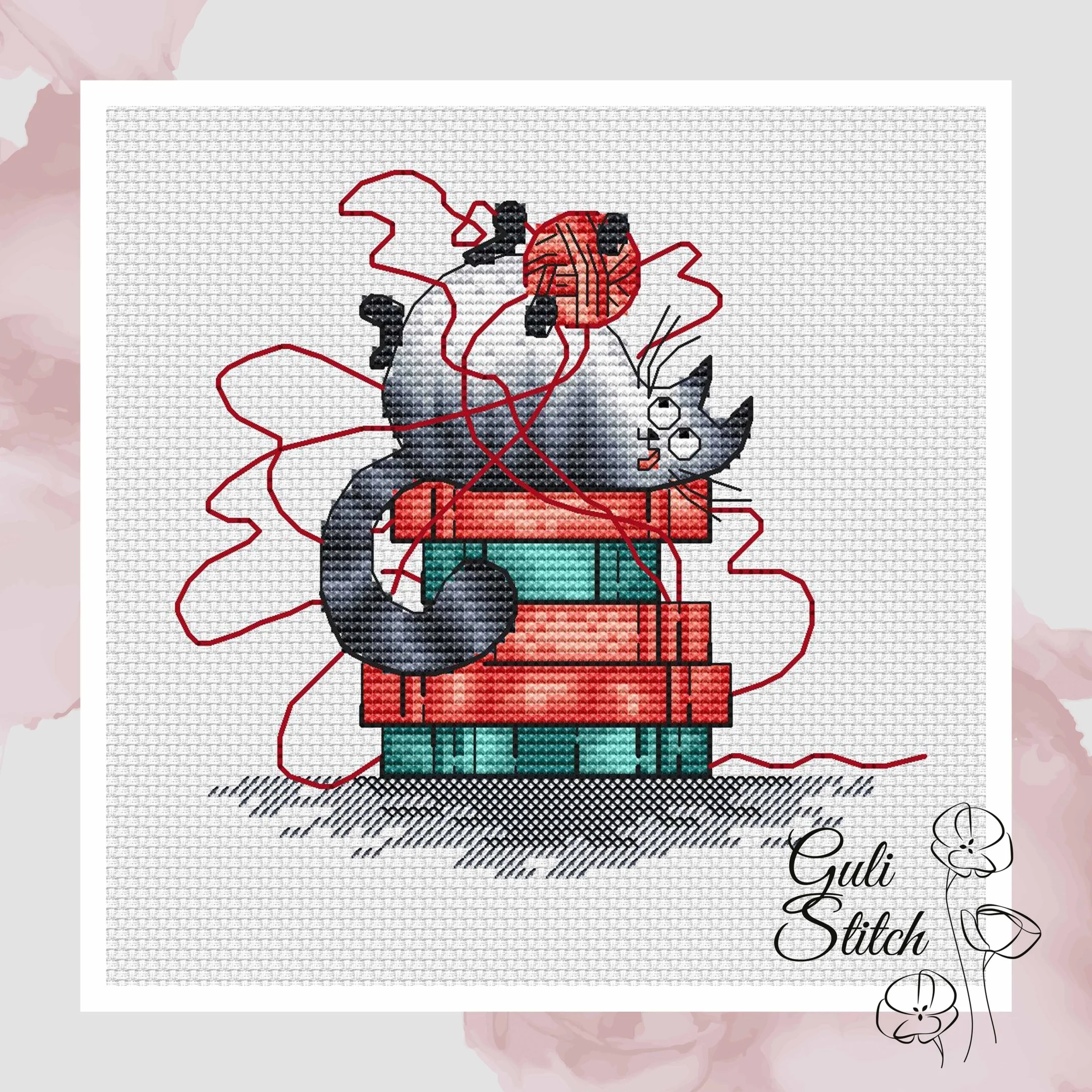 Схема для вышивки крестом 