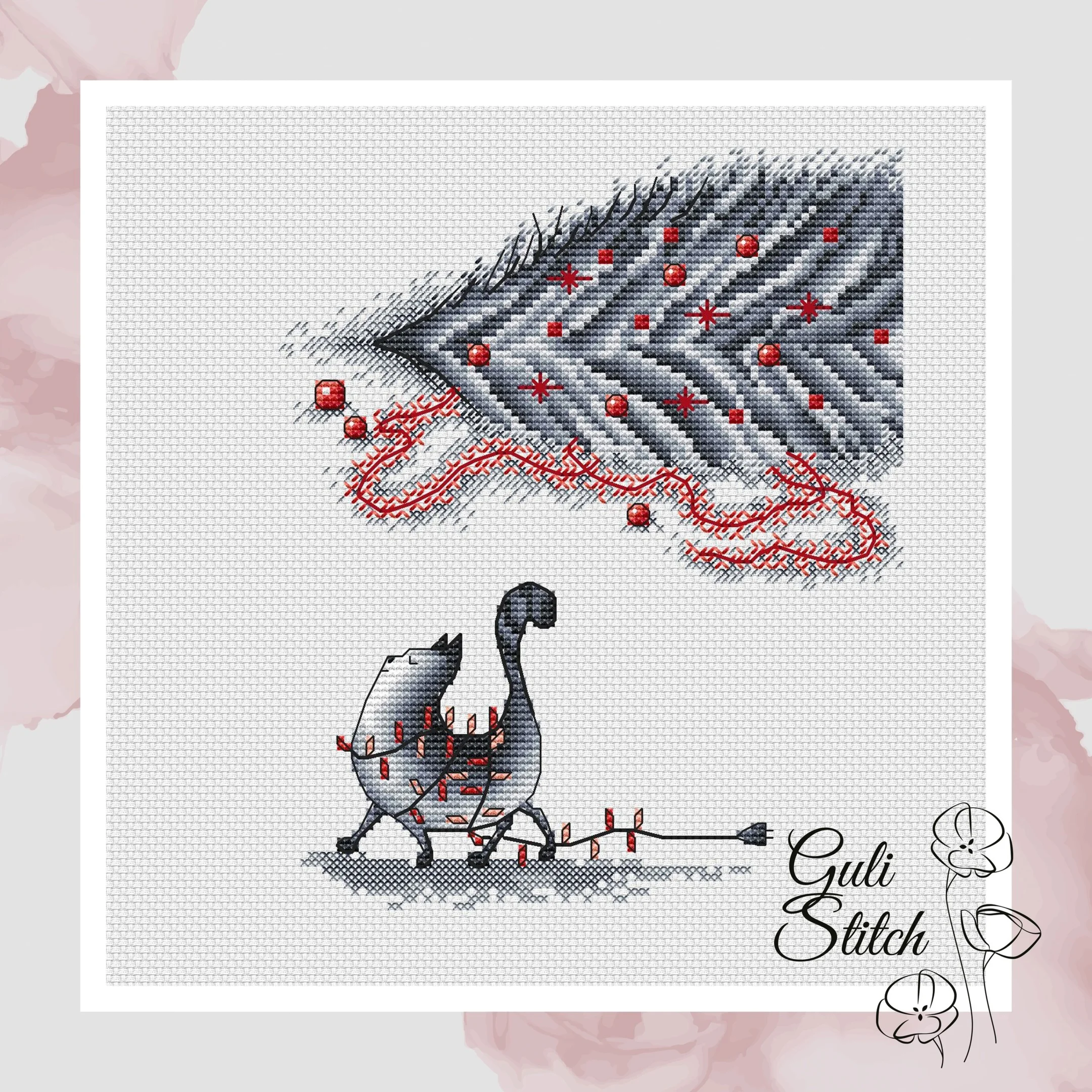 Схема для вышивки крестом 