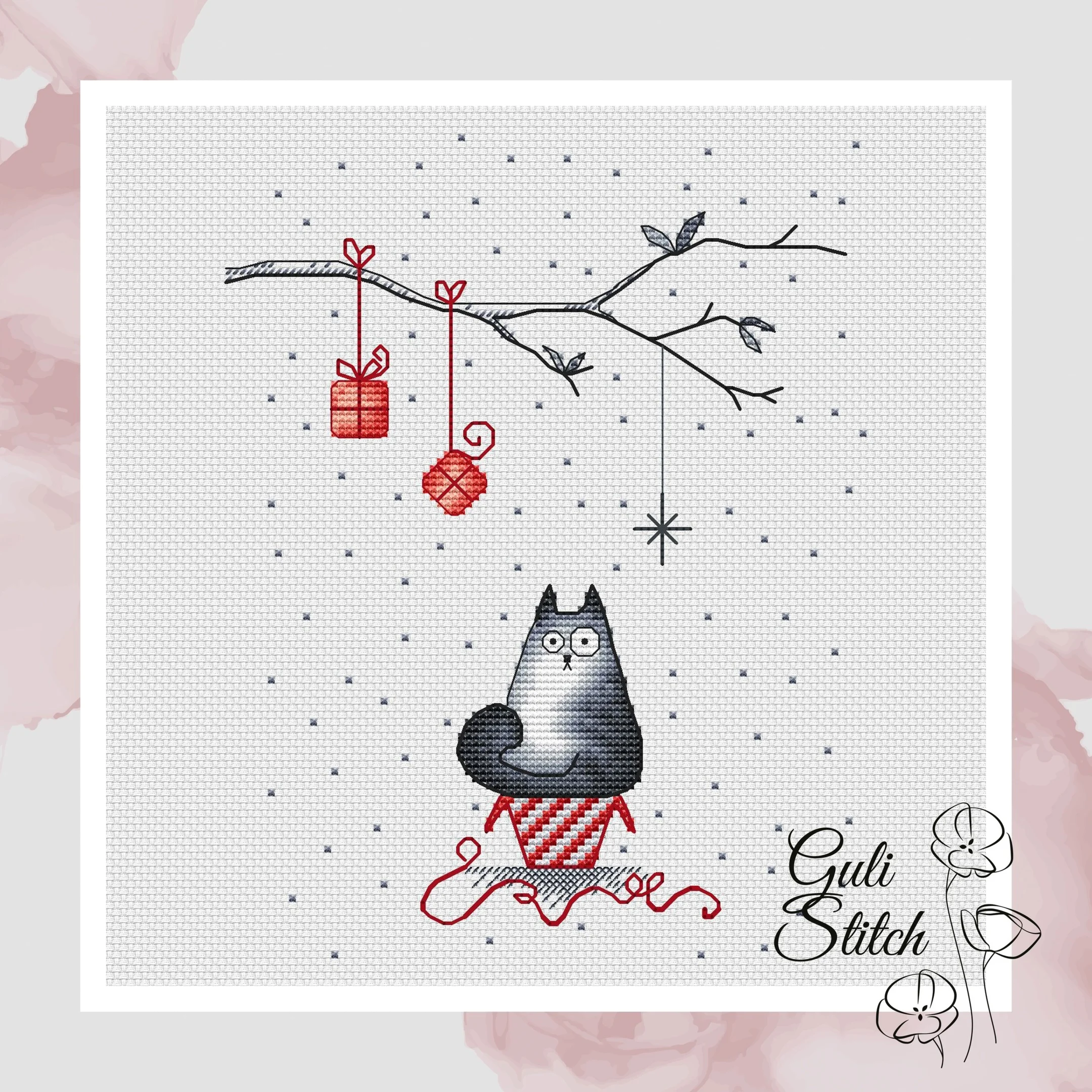 Схема для вышивки крестом 