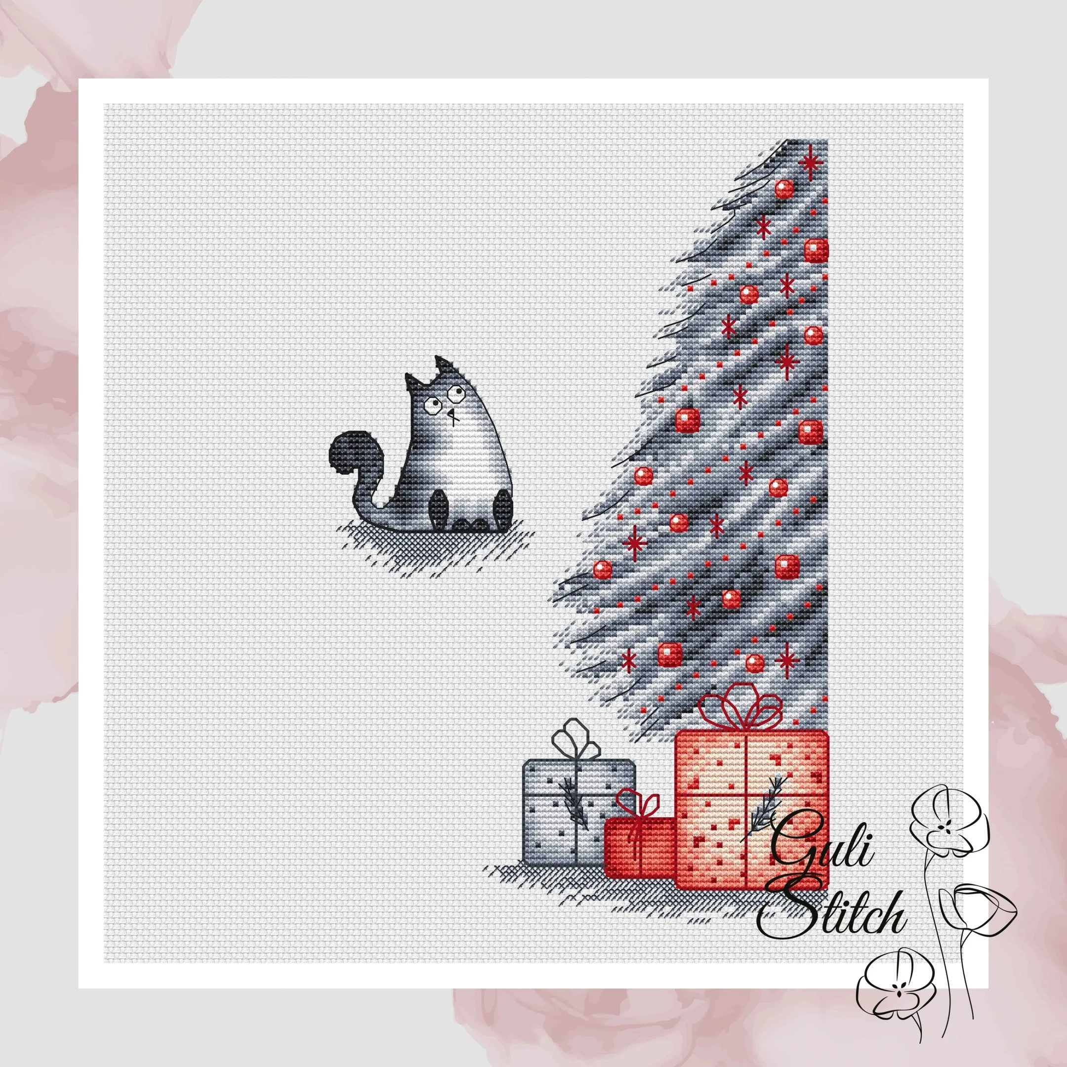 Схема для вышивки крестом 