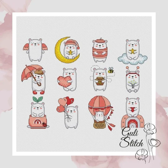 Схема для вышивки крестом 