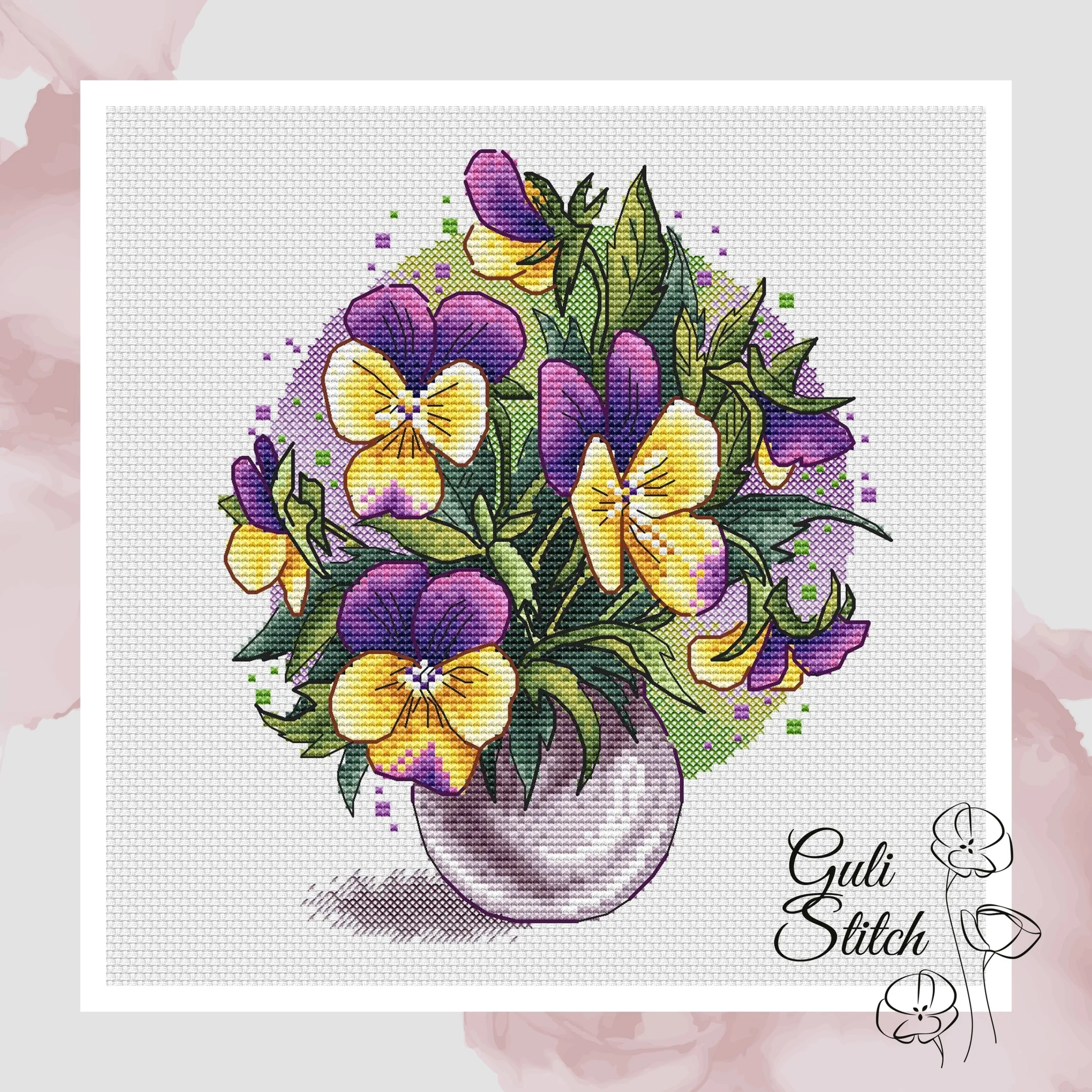 Схема для вышивки крестом 