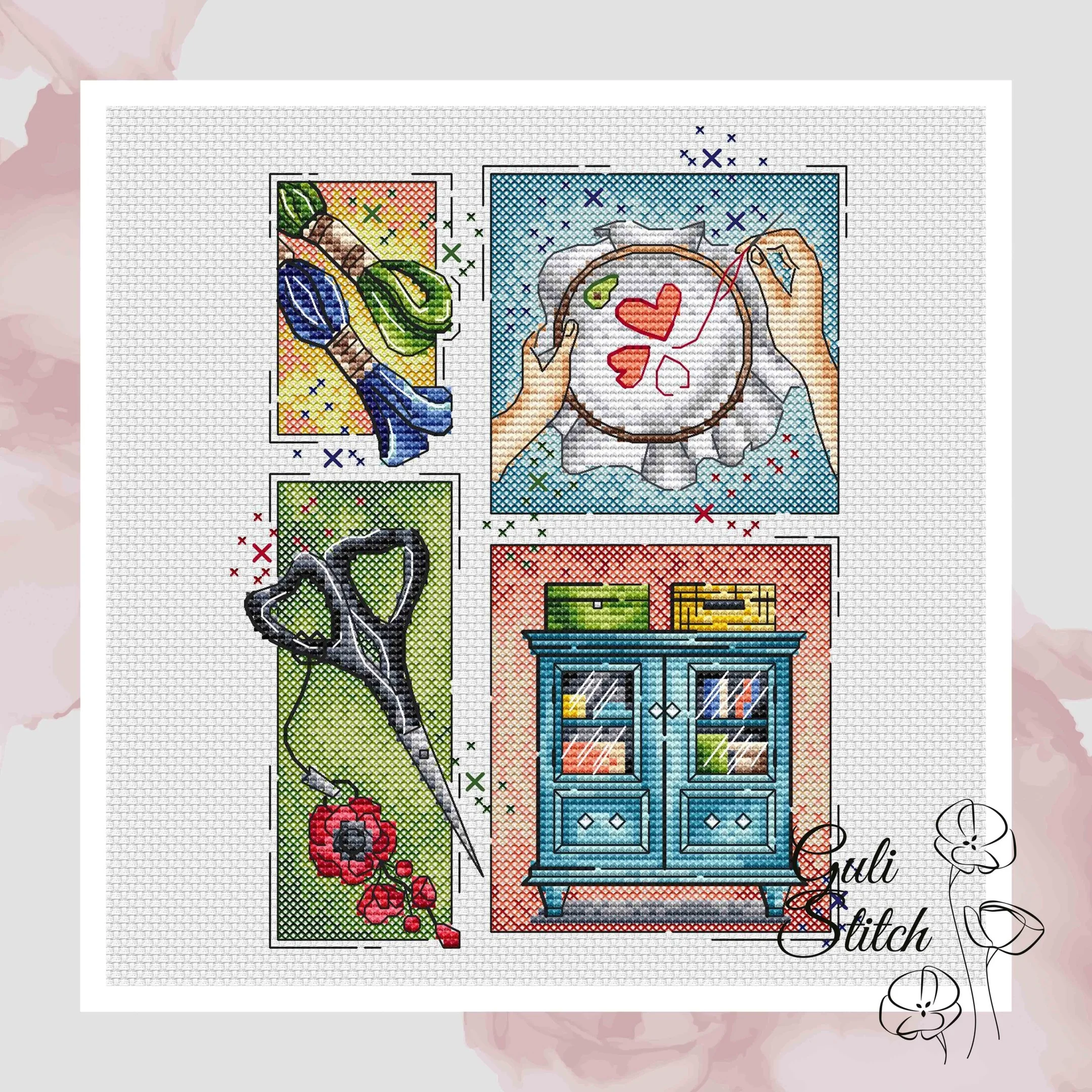 Схема для вышивки крестом 