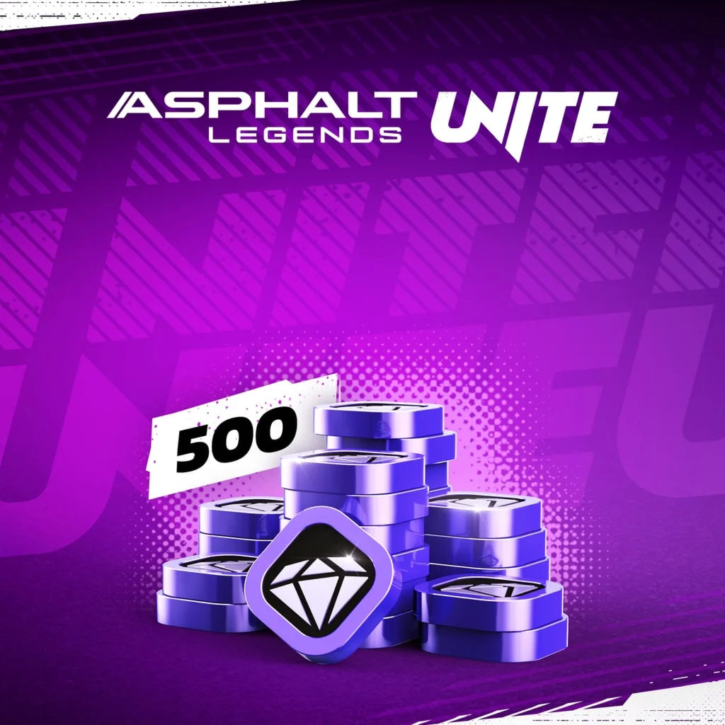 Asphalt Legends UNITE - Стопка Алмазов - 500ПСН
