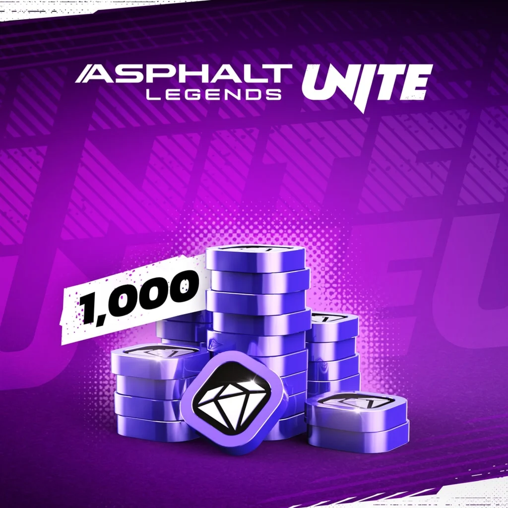 Asphalt Legends UNITE - Запас Алмазов - 1000ПСН