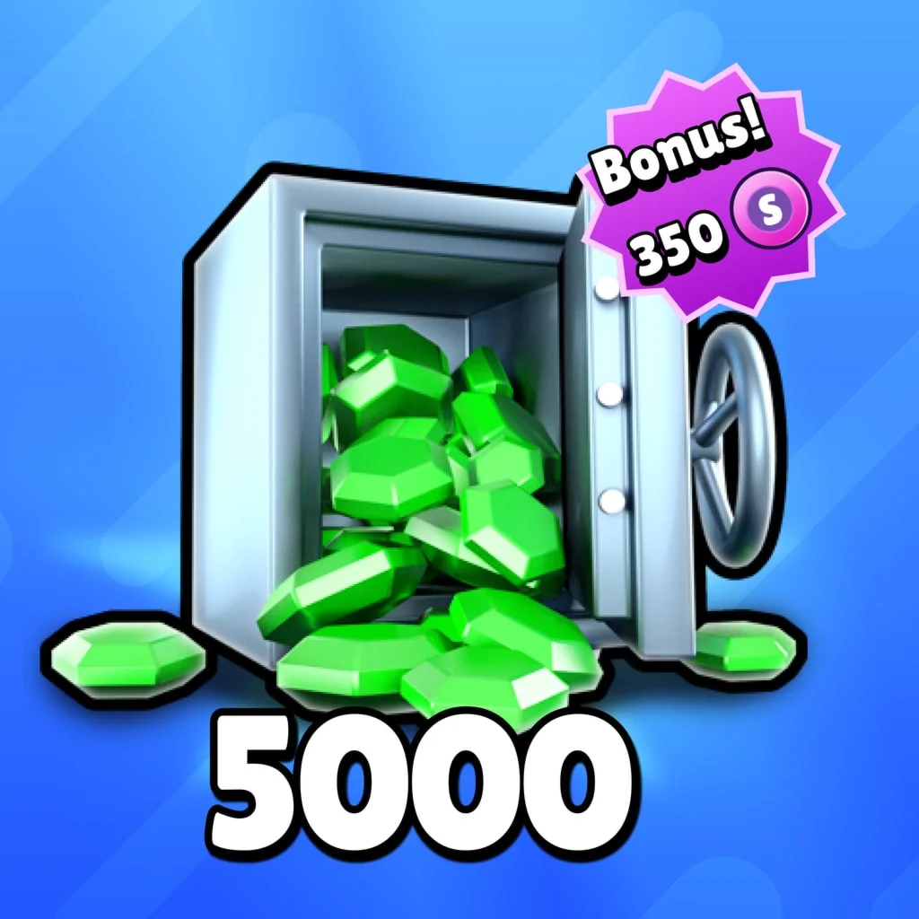 5000 самоцветов 350 Stumbleжетонов от Stumble Guys PS4