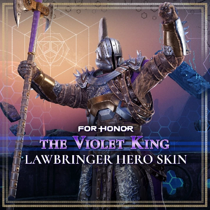 The Violet King - Lawbringer Hero Skin - FOR HONOR✅PSN