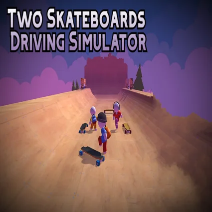 🔴 Two Skateboards Driving Simulator ✅ EPIC GAMES 🔴 (P
