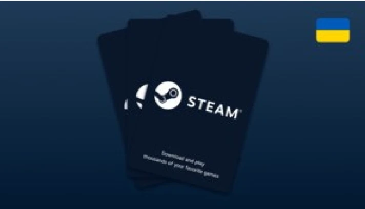 🟨AUTO🟨STEAM🟨UKRAINE🟨TOP-UP CODE🟨STEAM CARD BALANCE