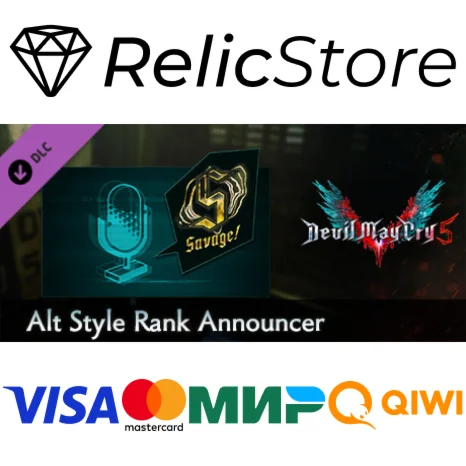 Devil May Cry 5 - Alt Style Rank Announcers DLC