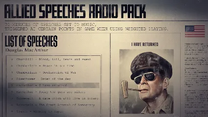 Music - Hearts of Iron IV: Allied Speeches Pack DLC