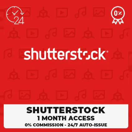 🔴 SHUTTERSTOCK – 30-ДНЕВНАЯ ЛИЦЕНЗИЯ НА ЗАГРУЗКУ ✅ 🟦