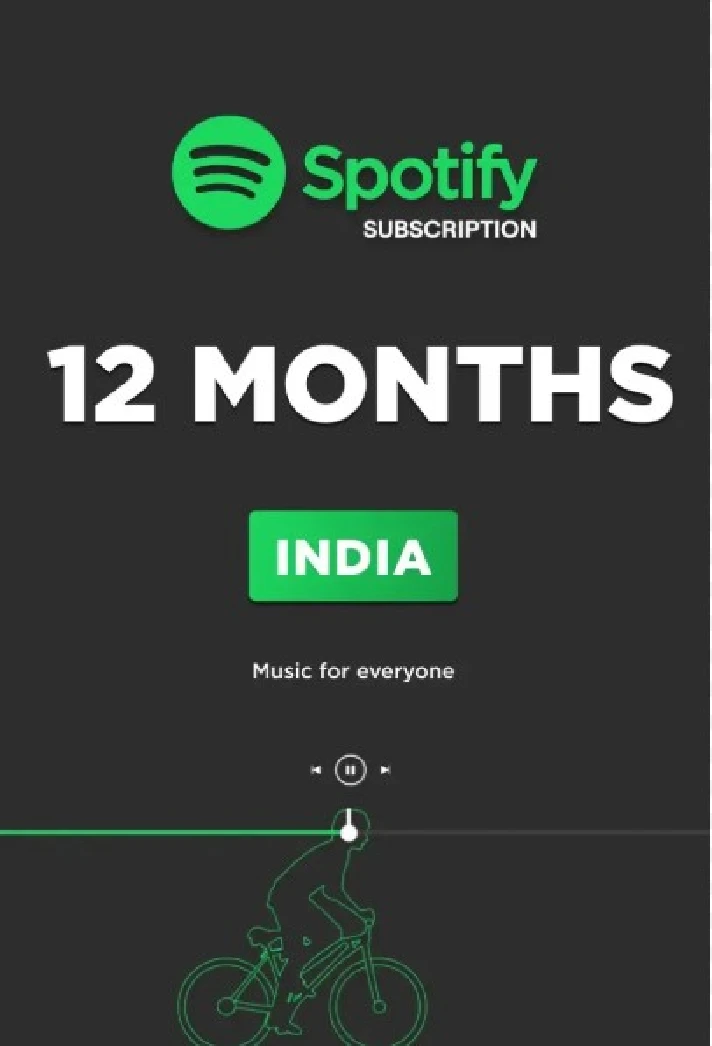 ✅🔑KEY🚀SPOTIFY 💎Premium🔑12 месяцев🟢gift card