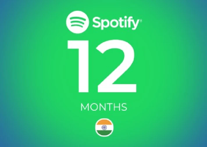 ✅🔑KEY🚀SPOTIFY 💎Premium🔑12 месяцев🟢gift card