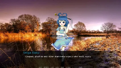 Seiga Kaku uses her amazing Taoist arts gives you life