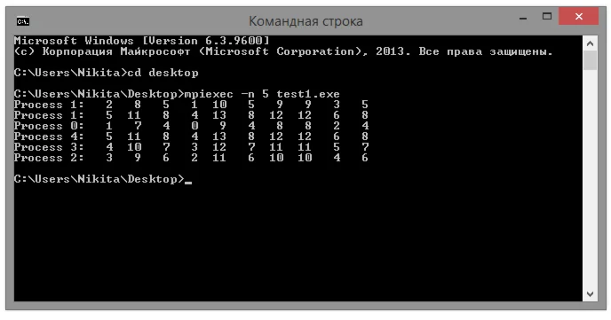 Распределенные вычисления. Поэлементный максимум.