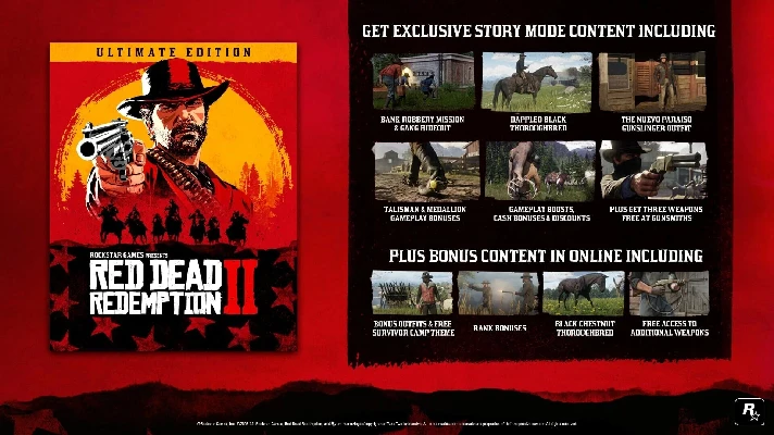 🔥 Red Dead Redemption 2 ULTIMATE | Steam | Offline