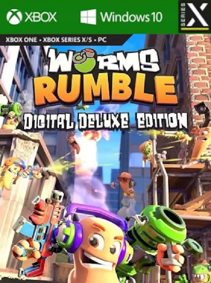 🔥🎮WORMS RUMBLE DELUXE XBOX ONE X|S WIN KEY🎮🔥