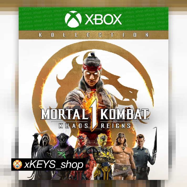 🏯 Mortal Combat 1 Khaos Reigns Kollection 🟩 XBOX CODE