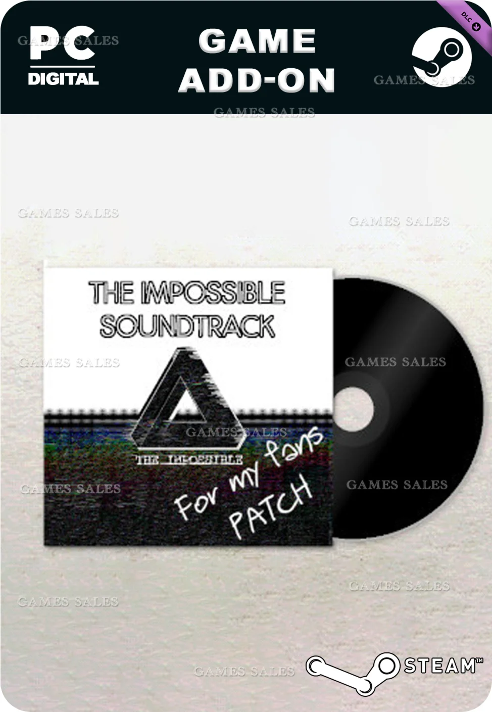 THE IMPOSSIBLE SOUNDTRACK (+PATCH AUTOGRAPH)STEAM