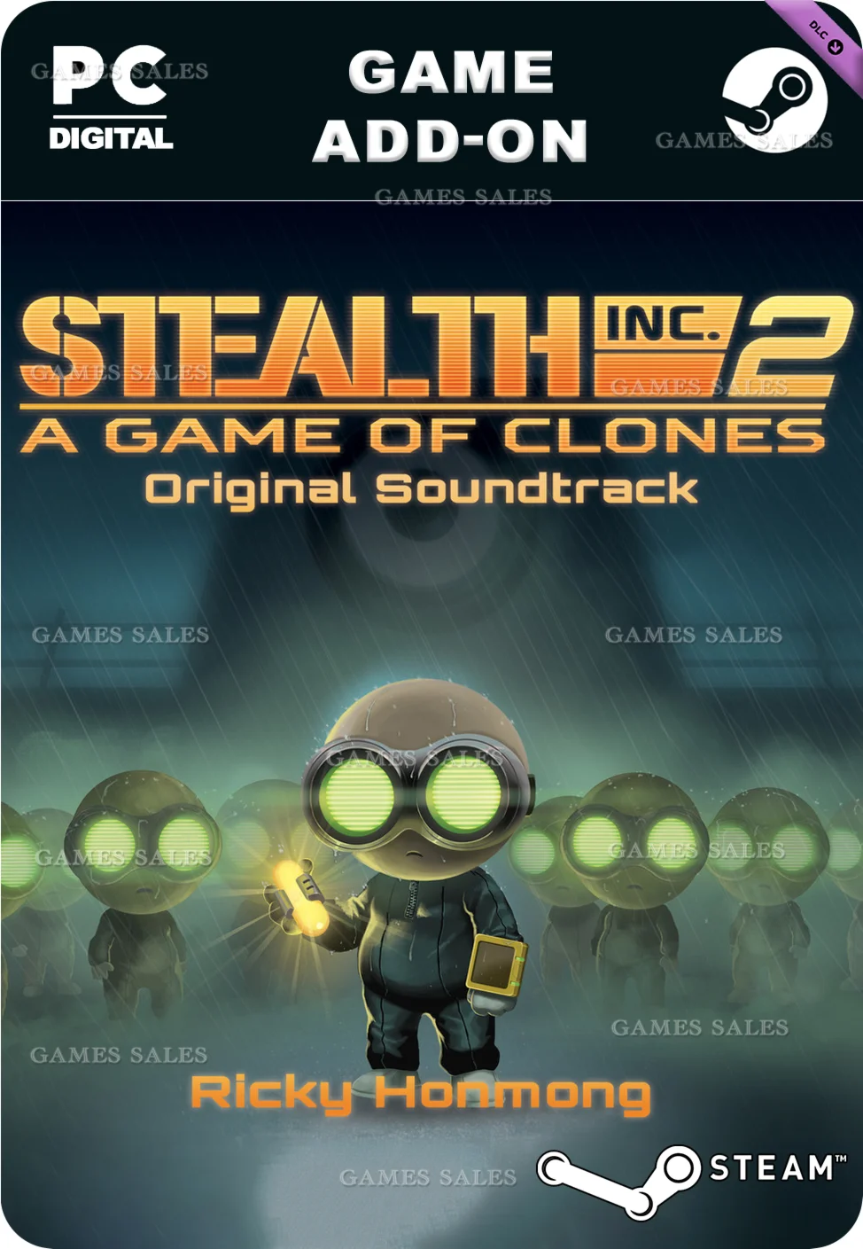 STEALTH INC 2 A GAME OF CLONES - OFFICIAL SOUNDTRACK