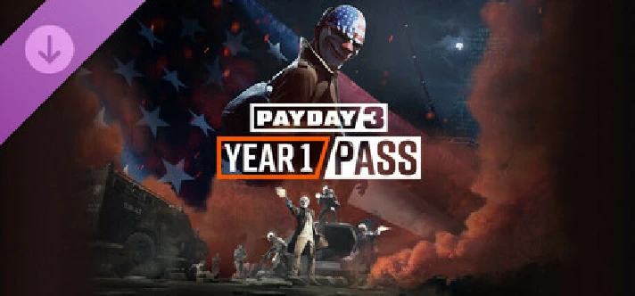 PAYDAY 3: Year 1 Pass DLC🔸STEAM RU/CIS/UA/KZ ⚡️AUTO