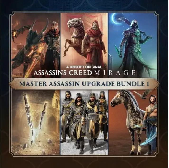 Assassins Creed Mirage Master Assassin Upgrade Bundle 1