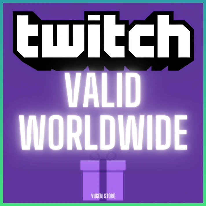 🟣TWITCH GIFT SUBSCRIPTION✅TWITCH SUB✅1-3-6-12 MONTHS🎁