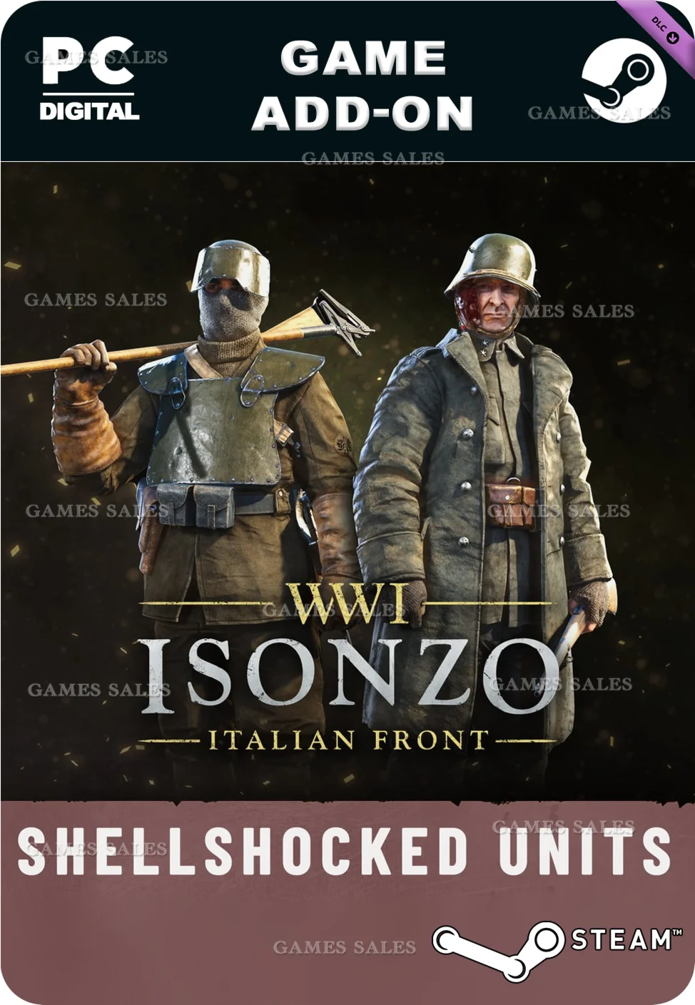 ISONZO - SHELLSHOCKED UNITS PACKSTEAM GIFT????АВТО
