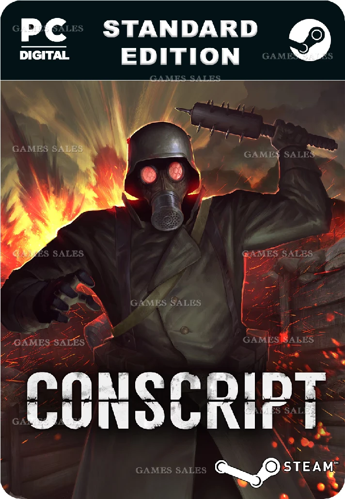 ✅💙CONSCRIPT💙STEAM GIFT🤖AUTODELIVERY🤖