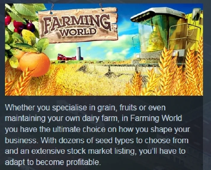 Farming World 💎 STEAM KEY REGION FREE GLOBAL