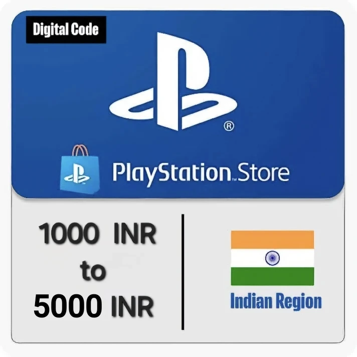 PlayStation Gift Code INDIA [1000-5000 ₹ INR] 🇮🇳