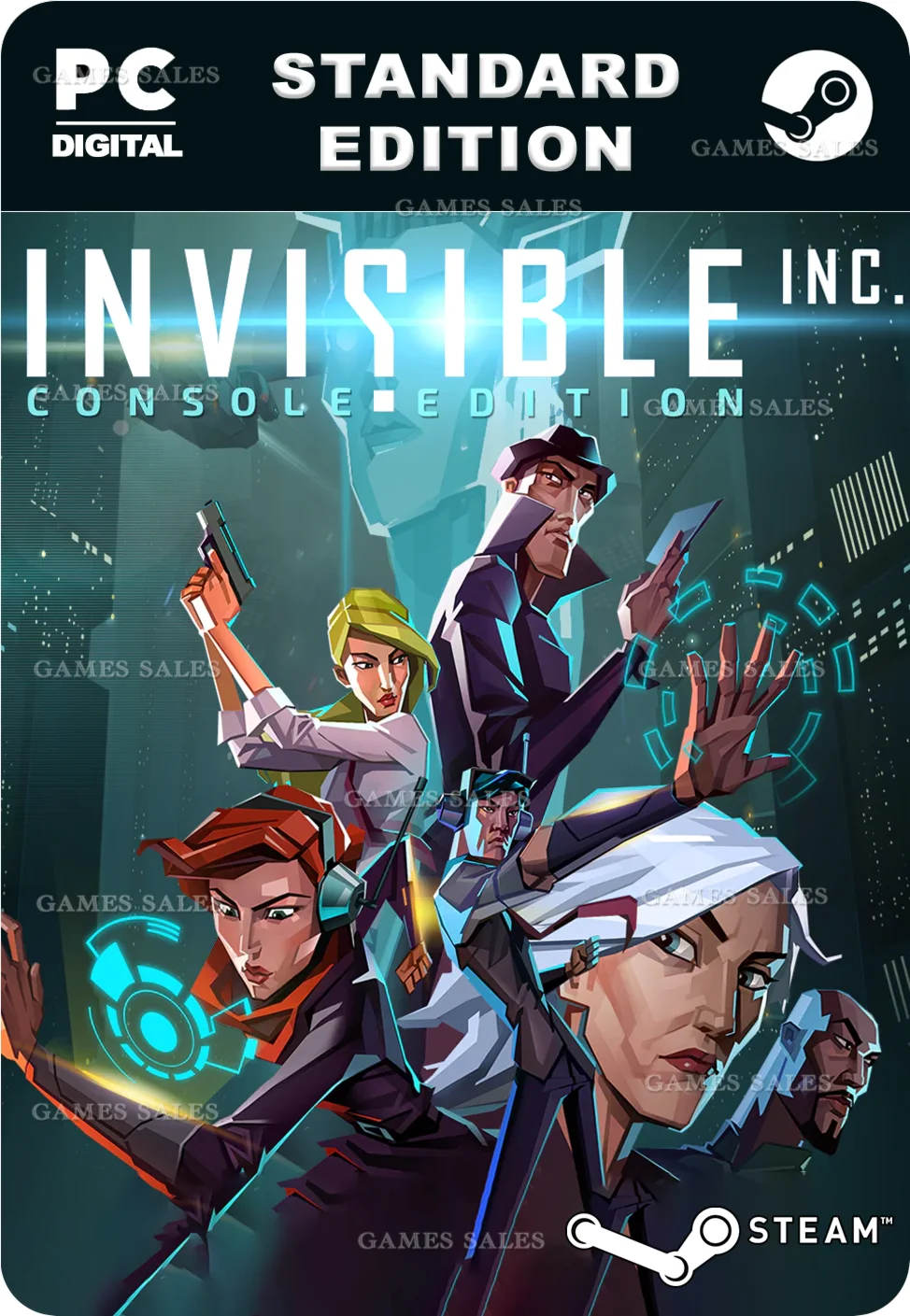 INVISIBLE, INC.STEAM GIFT????АВТОДОСТАВКА????