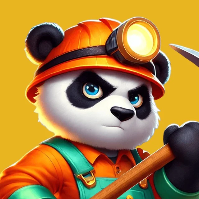 Рефералы Panda Gold Miner@pandagoldminer_bot