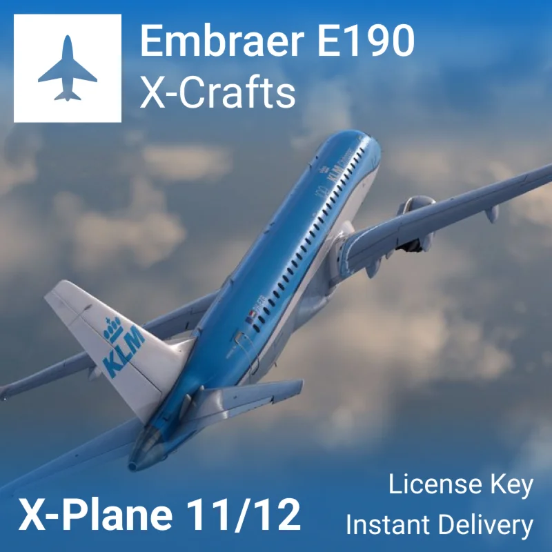 ️ Embraer E190 by X-Crafts | X-Plane 11/12