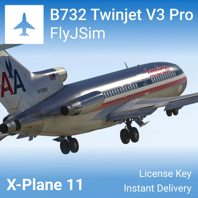 ✈️ FlyJSim 727 Series Professional V3 | X-Plane 11
