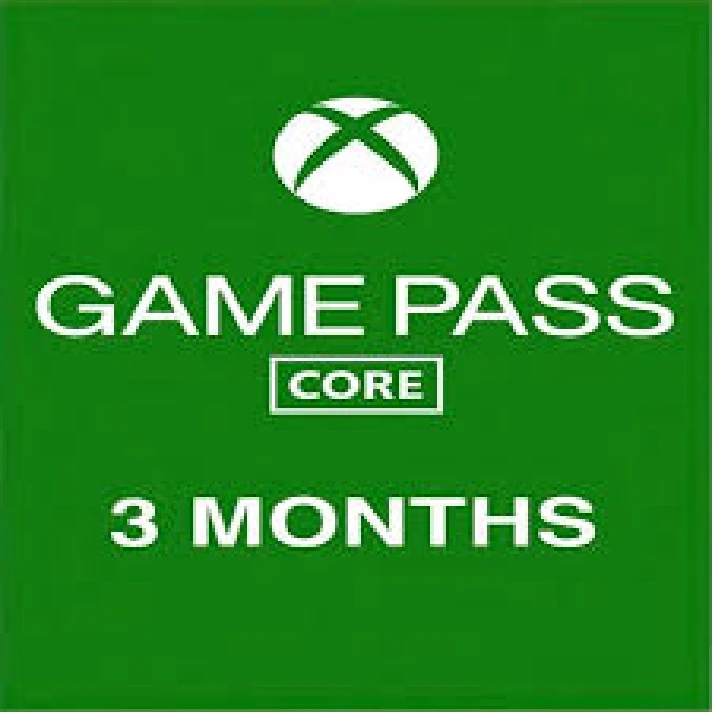 Xbox Game Pass Core 3 Month (TURKEY) 🔑 KEY stackable