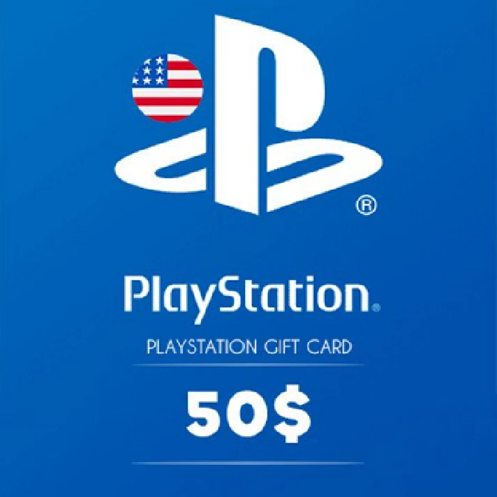 🎮PLAYSTATION NETWORK PSN - 50$ USD ✅(USA)