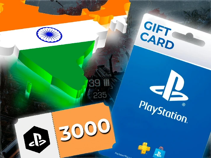 🕹 Playstation Network PSN🇮🇳 INDIA 3000 INR 💳0%