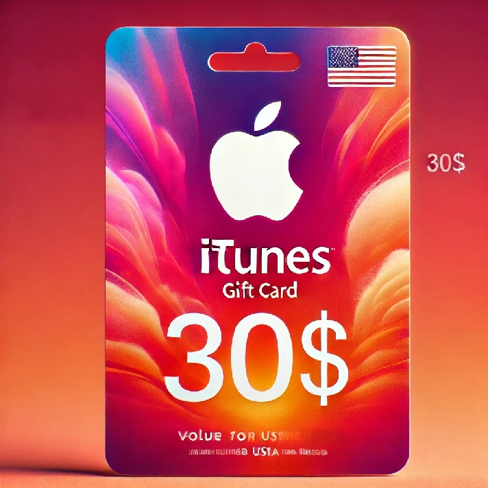 ✅ iTunes Gift Card  🚀 30$ USA  🇺🇸   PRICE  🥵🔥